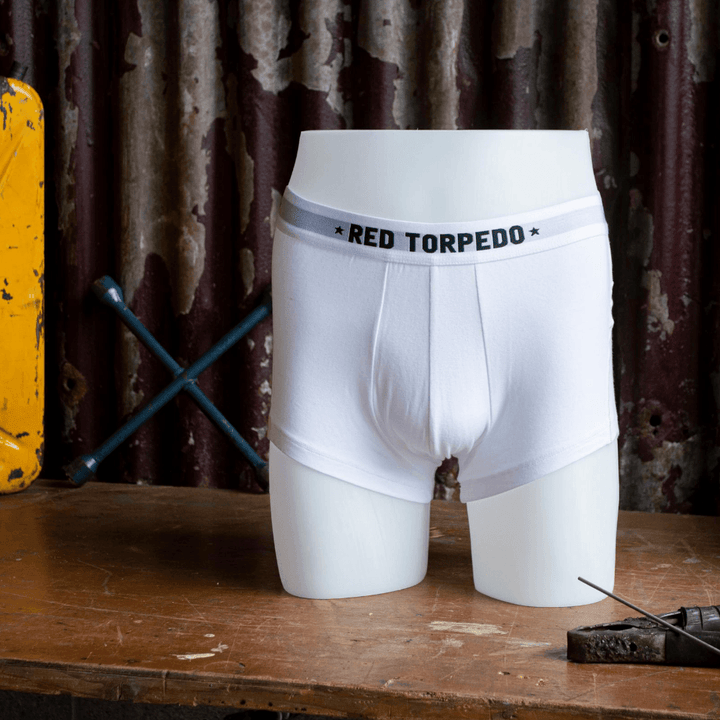 Jericho Underwear (Mens) White - Red Torpedo