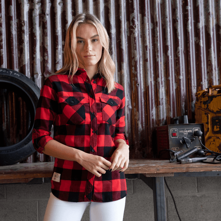 Red Torpedo V Twin 2020 (Womens) Red/Black Shirt - Red Torpedo