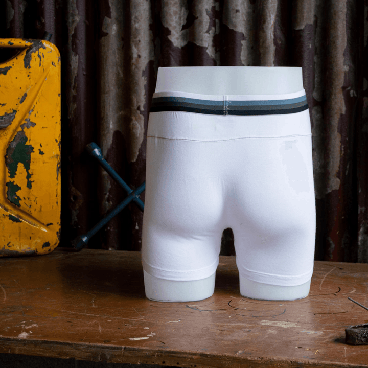 Gearboxer Underwear 3 Pack WHITE - Red Torpedo