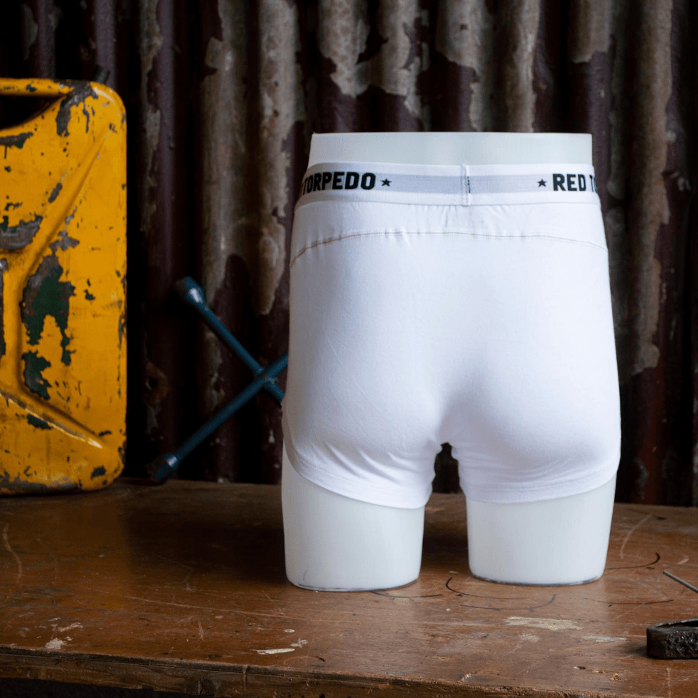 Jericho Underwear (Mens) White - Red Torpedo