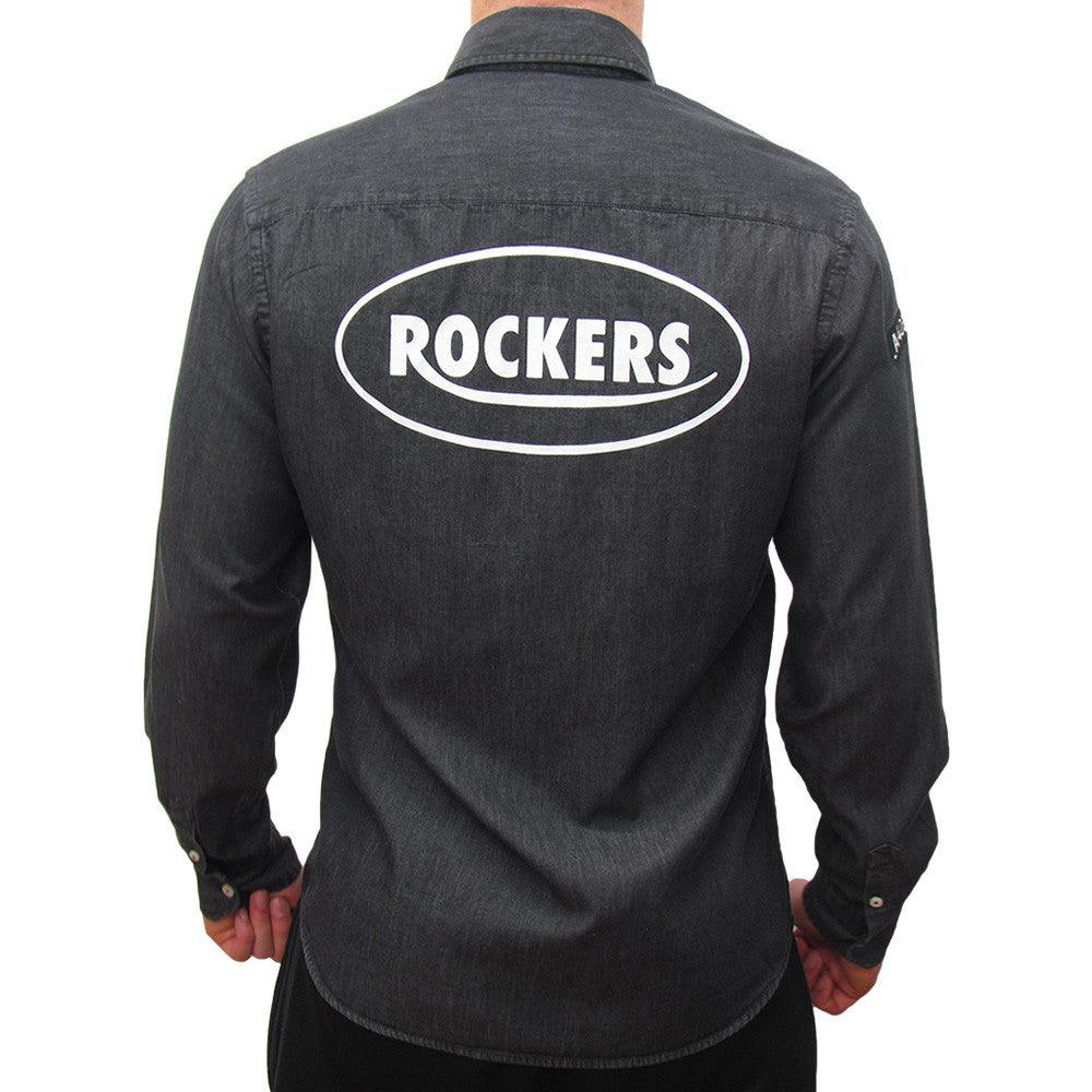 Ace Rockers (Mens) Black Long Sleeve Shirt