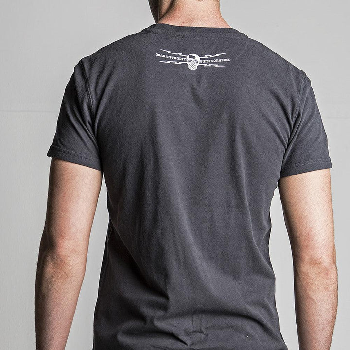 John McGuinness McMountain King (Mens) T-Shirt - Red Torpedo