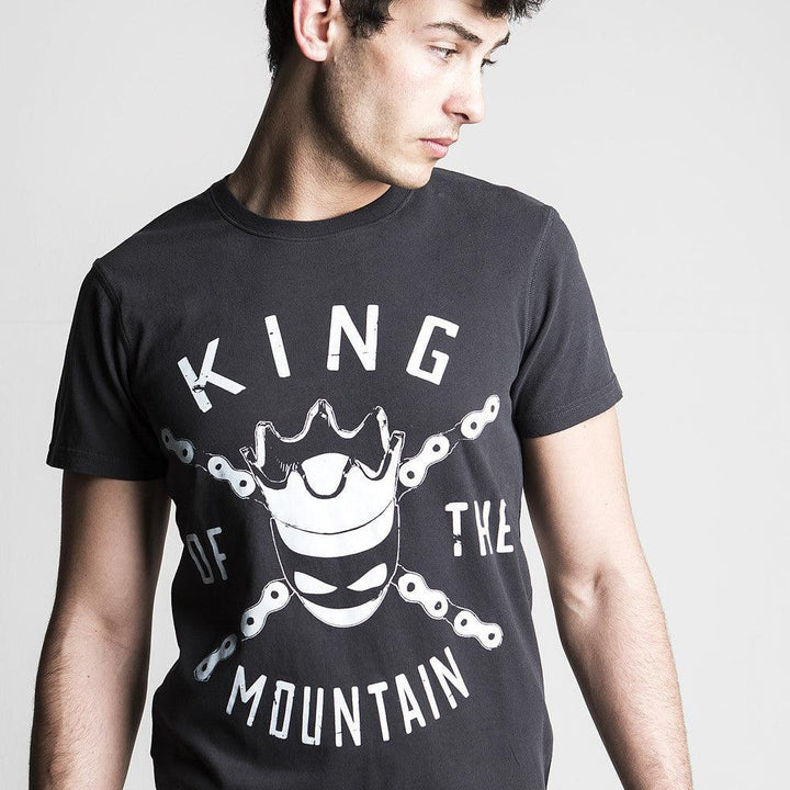 John McGuinness McMountain King (Mens) T-Shirt - Red Torpedo