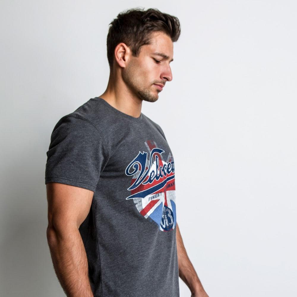 Red Torpedo Velocette Blighty (Mens) T-Shirt - Red Torpedo