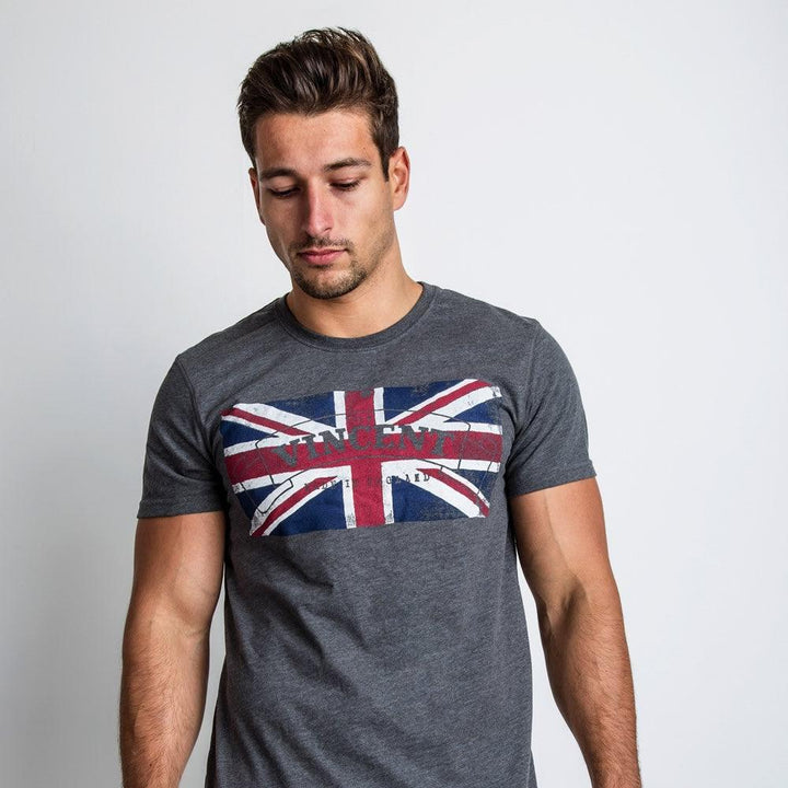 Red Torpedo Vincent Blighty (Mens) T-Shirt - Red Torpedo