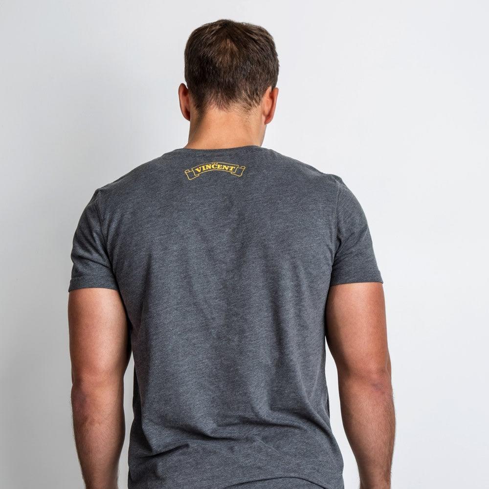 Red Torpedo Vincent Blighty (Mens) T-Shirt - Red Torpedo