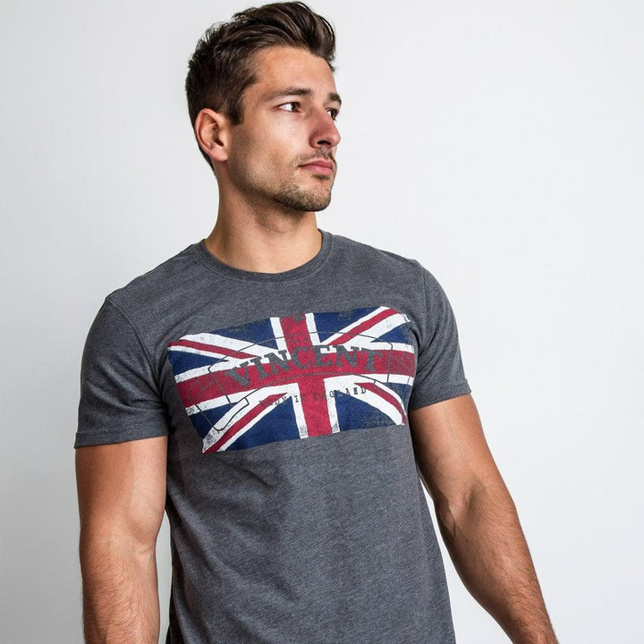 Red Torpedo Vincent Blighty (Mens) T-Shirt - Red Torpedo